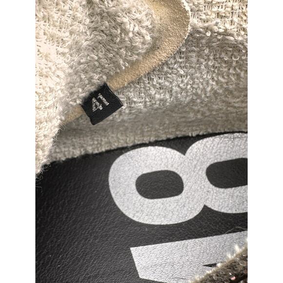 P448 EU 41 Glitter Snakeskin Hi Top Side Zip Sneakers Made In Italy Rebel Chic - Picture 4 of 16